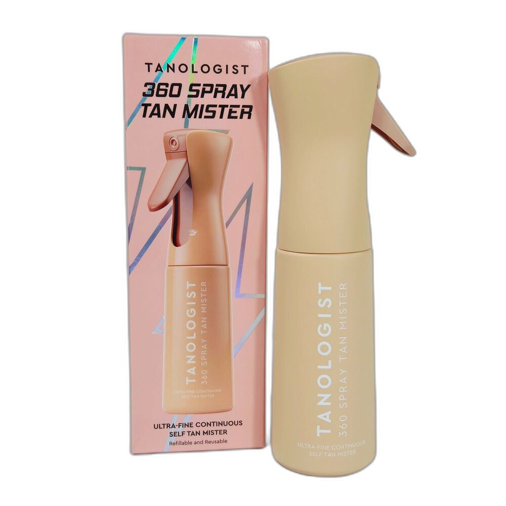Tanologist 360 Ultra-Fine Continuous Spray Tan Mister Refillable Reusable Bottle